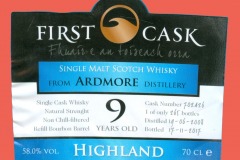 First-Cask-Ardmore-9yo-2009